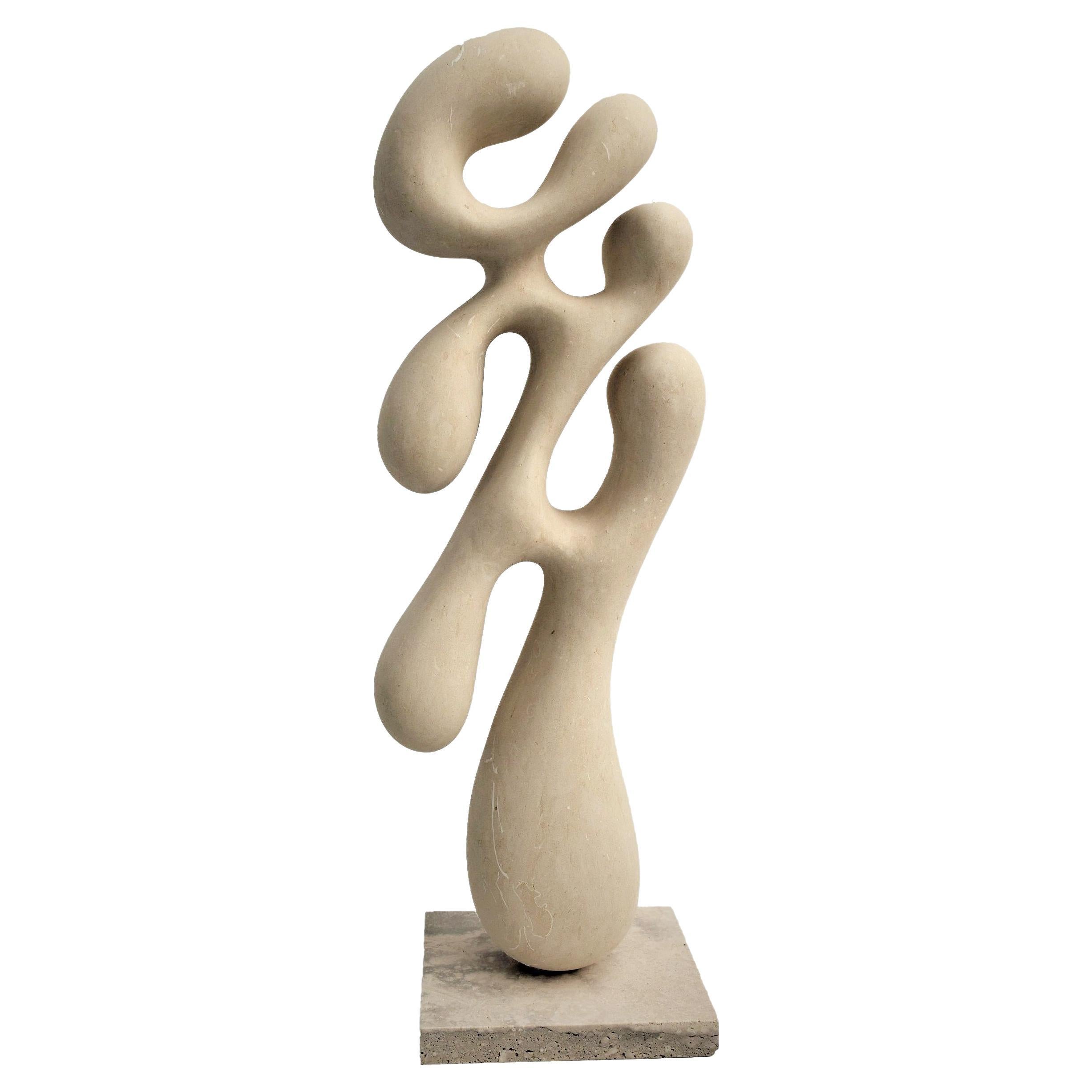 21st Century Abstract Sculpture Blog 80 Cm Height by Renzo Buttazzo