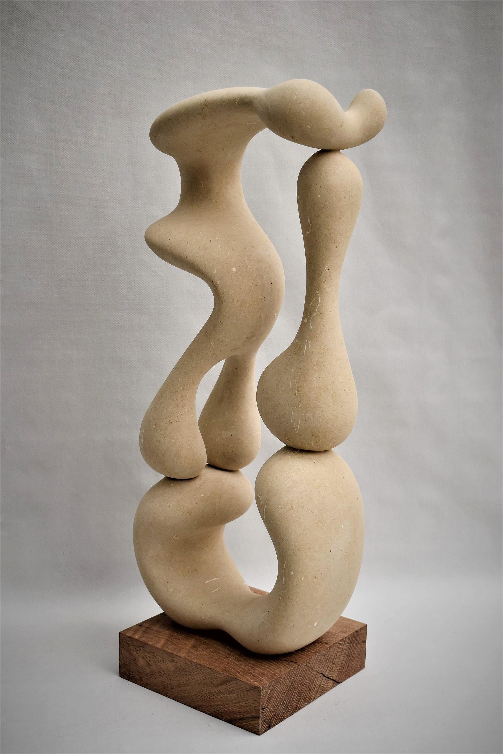 21st century abstract sculpture Cellulae by Renzo Buttazzo from Italy.

Sculpture in Lecce Stone.
Delivered with a certificate of authenticity.

Since 1886 Renzo Buttazzo work with Pietra Leccese (limestone from Lecce), and during this time he
