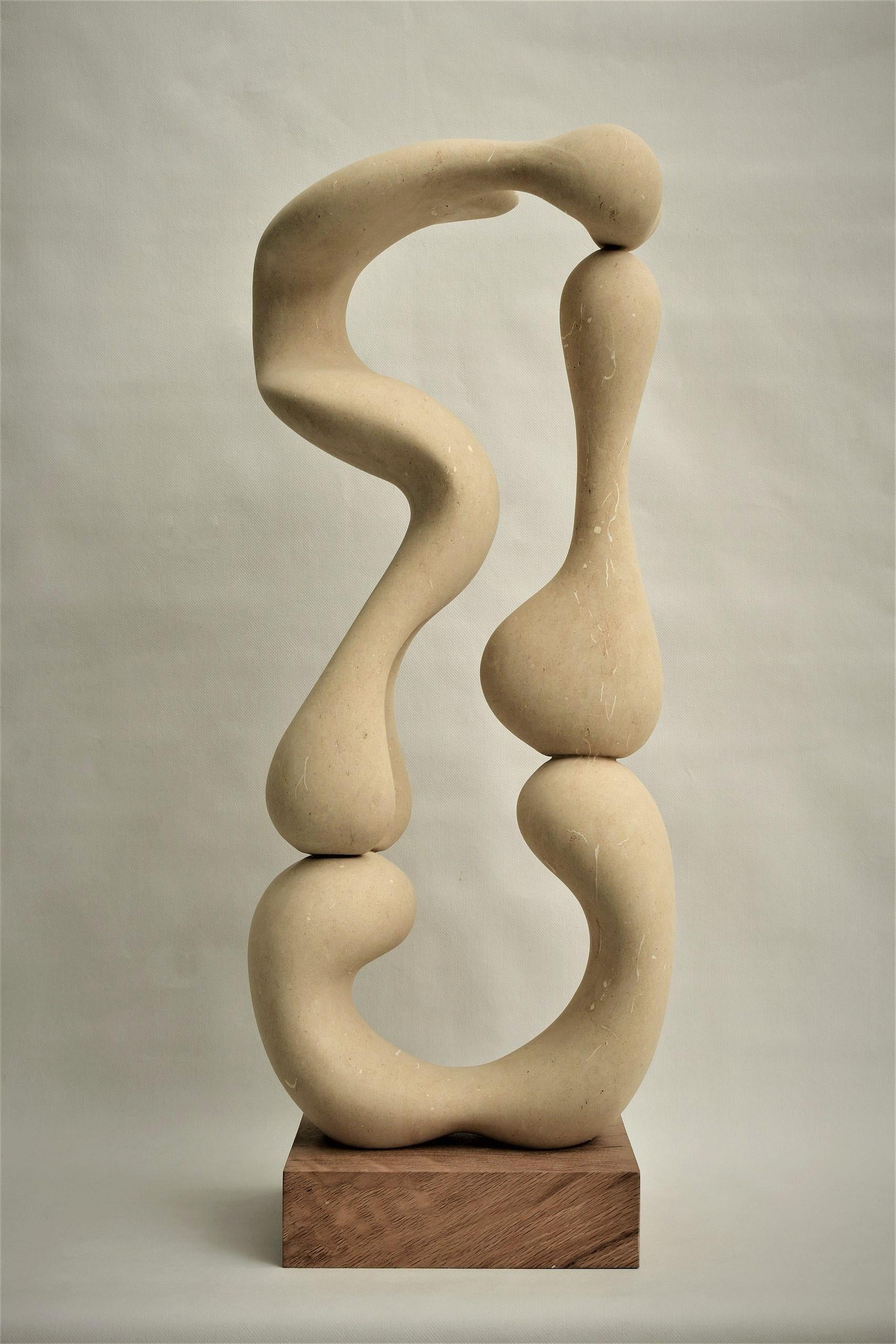 Moderne Sculpture abstraite du 21e siècle Cellulae 80 cm de hauteur par Renzo Buttazzo en vente
