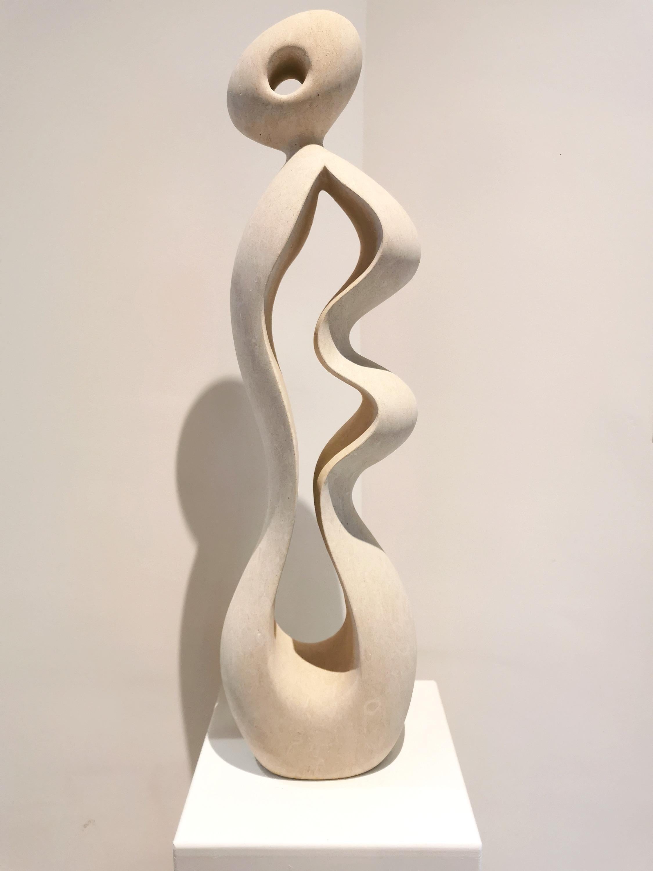 Abstrakte Skulptur des 21. Jahrhunderts CLYTO 80 cm Höhe von Renzo Buttazzo (Italienisch) im Angebot