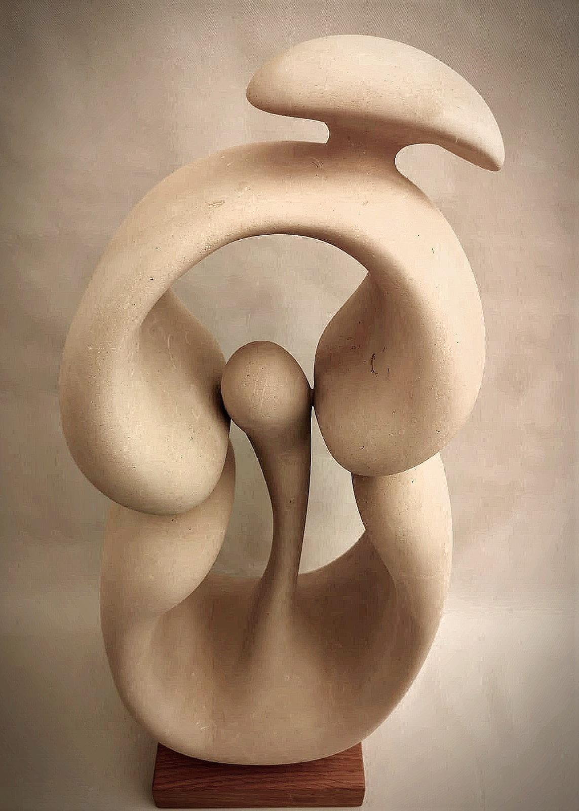 Abstrakte Skulptur Iloveu des 21. Jahrhunderts von Renzo Buttazzo (Moderne) im Angebot