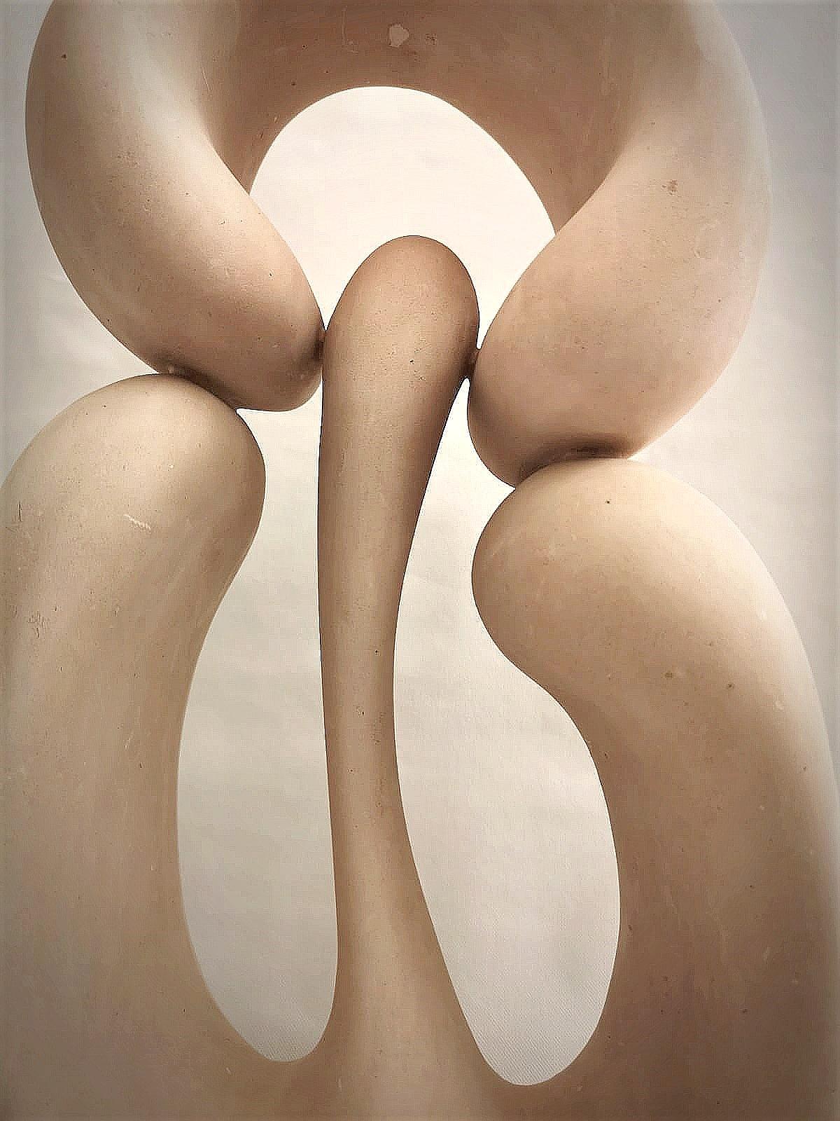 Abstrakte Skulptur Iloveu des 21. Jahrhunderts von Renzo Buttazzo (Italienisch) im Angebot