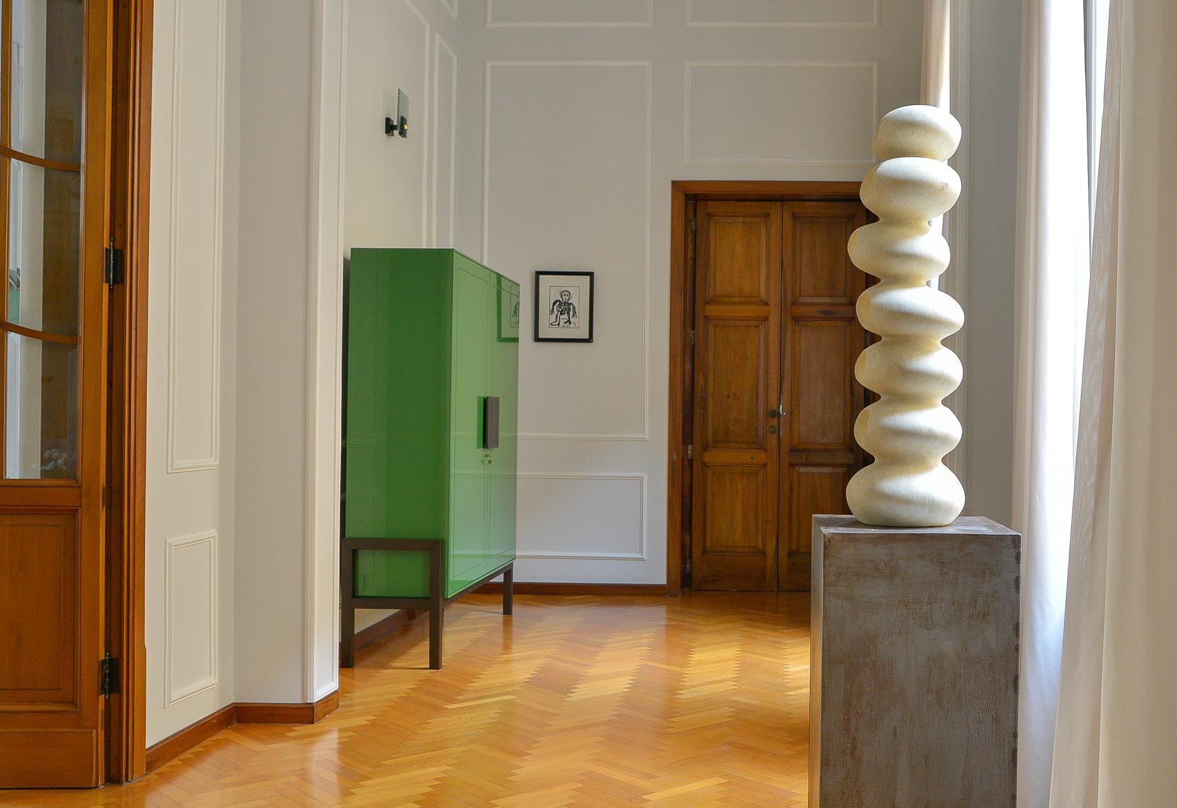 Abstrakte Skulptur des 21. Jahrhunderts INASIS 80 cm Höhe von Renzo Buttazzo aus Italien (Moderne) im Angebot