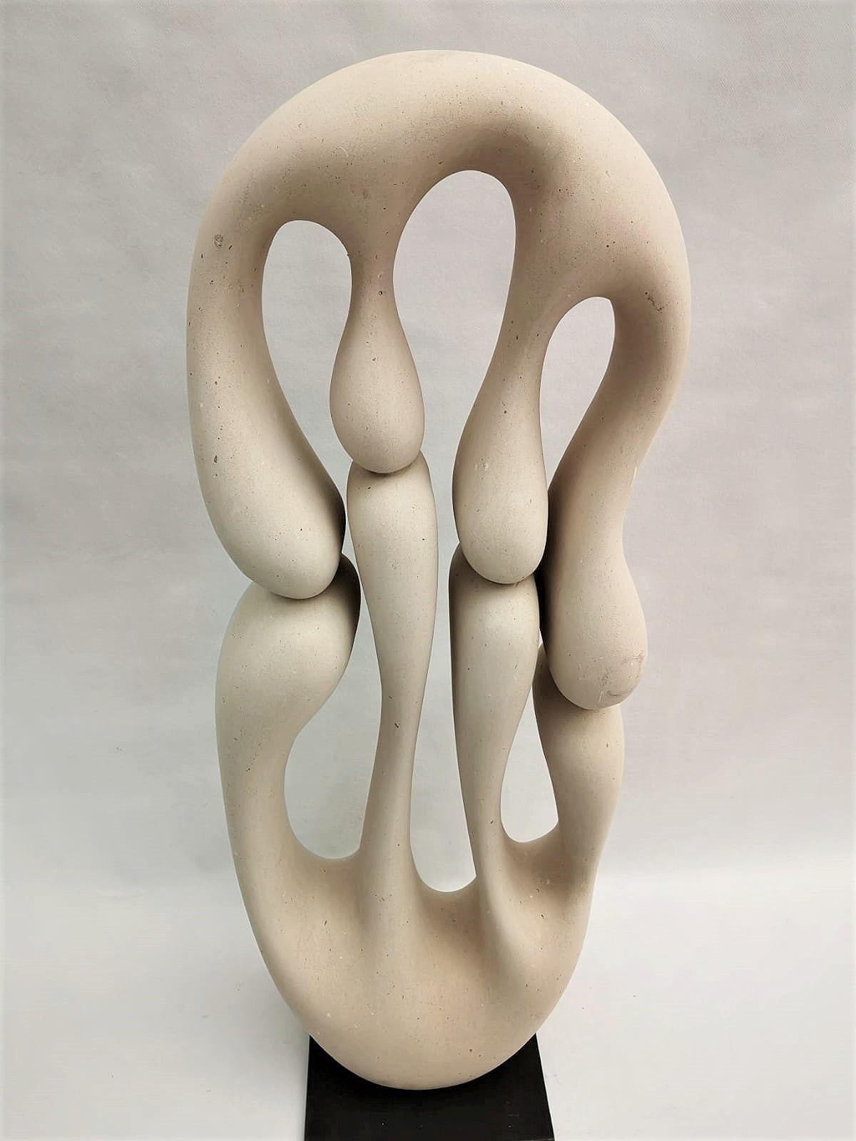 Modern 21st Century Abstract Sculpture Melted 80n Cm Height by Renzo Buttazzo For Sale