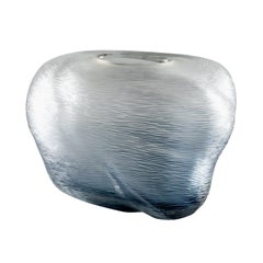 Vase Mizusashi du 21e siècle en cristal/grappe de Michela Cattai