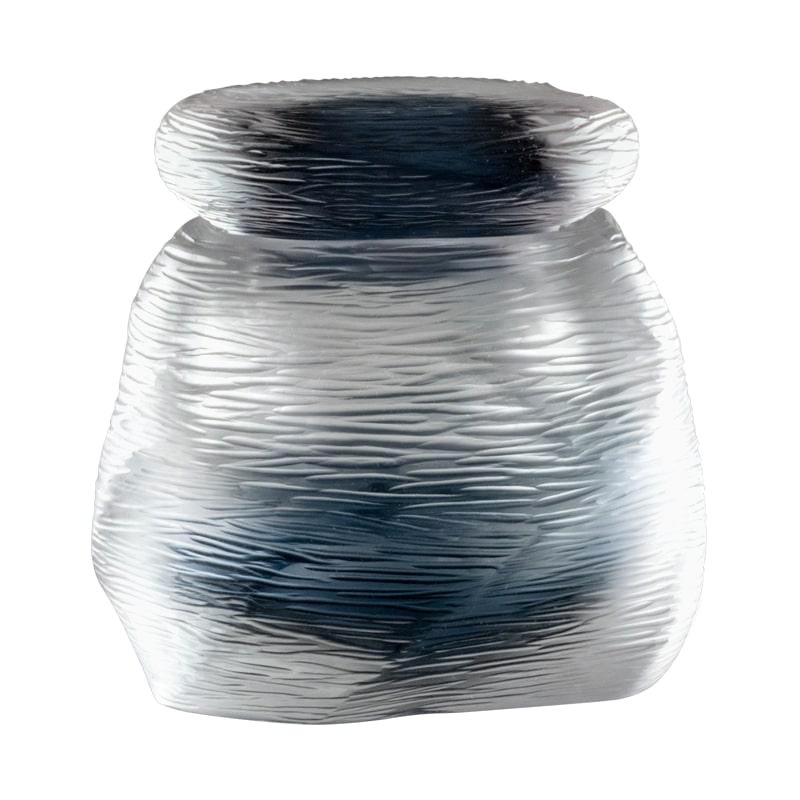 Vase en verre Acqua Natsumeche du 21e sicle en cristal/grappe de Michela Cattai en vente
