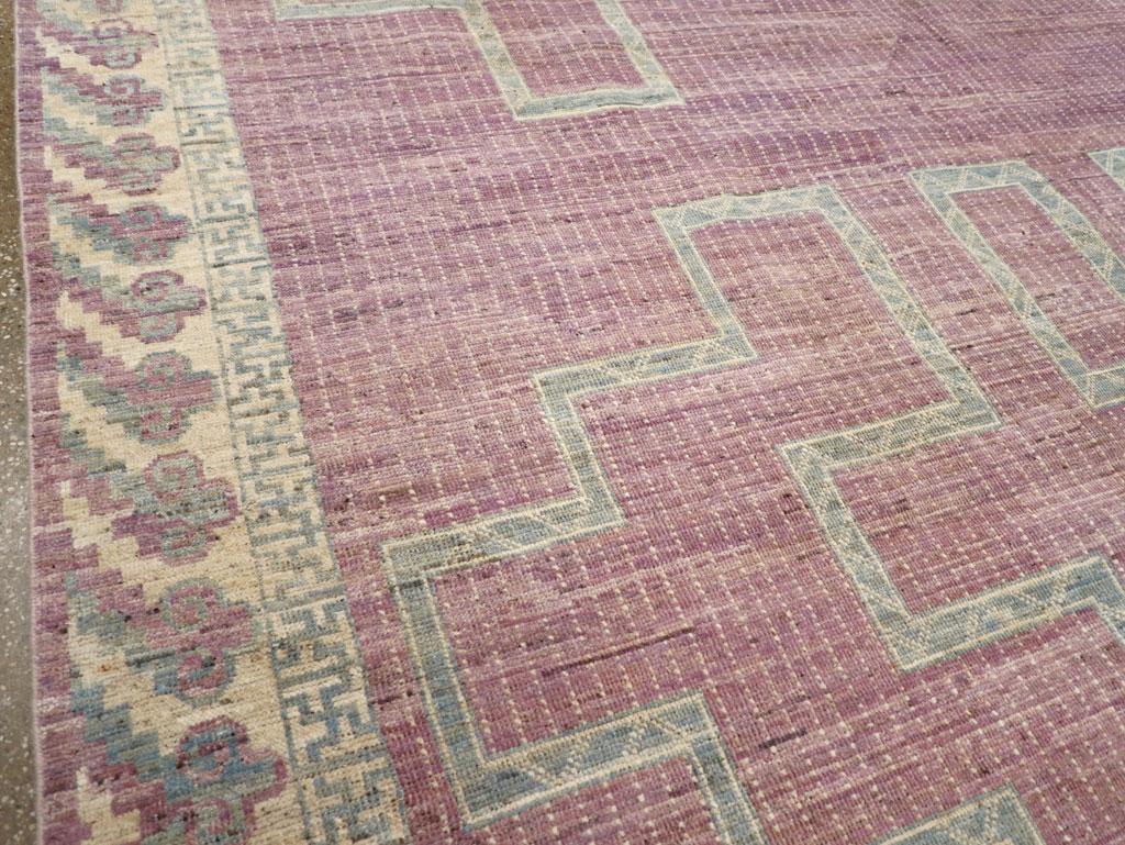 Alfombra moderna del siglo XXI inspirada en los tuaregs africanos del Turquestán Oriental Tamaño de la habitación Moderno en venta
