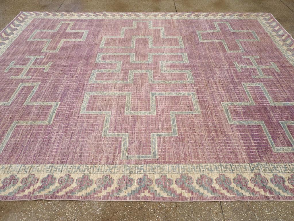 Alfombra moderna del siglo XXI inspirada en los tuaregs africanos del Turquestán Oriental Tamaño de la habitación Turquestano oriental en venta