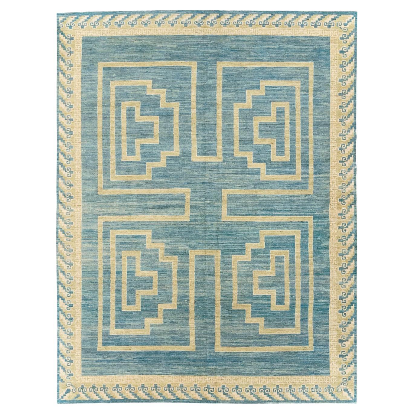 Alfombra moderna del siglo XXI inspirada en los tuaregs africanos del Turquestán Oriental Tamaño de la habitación