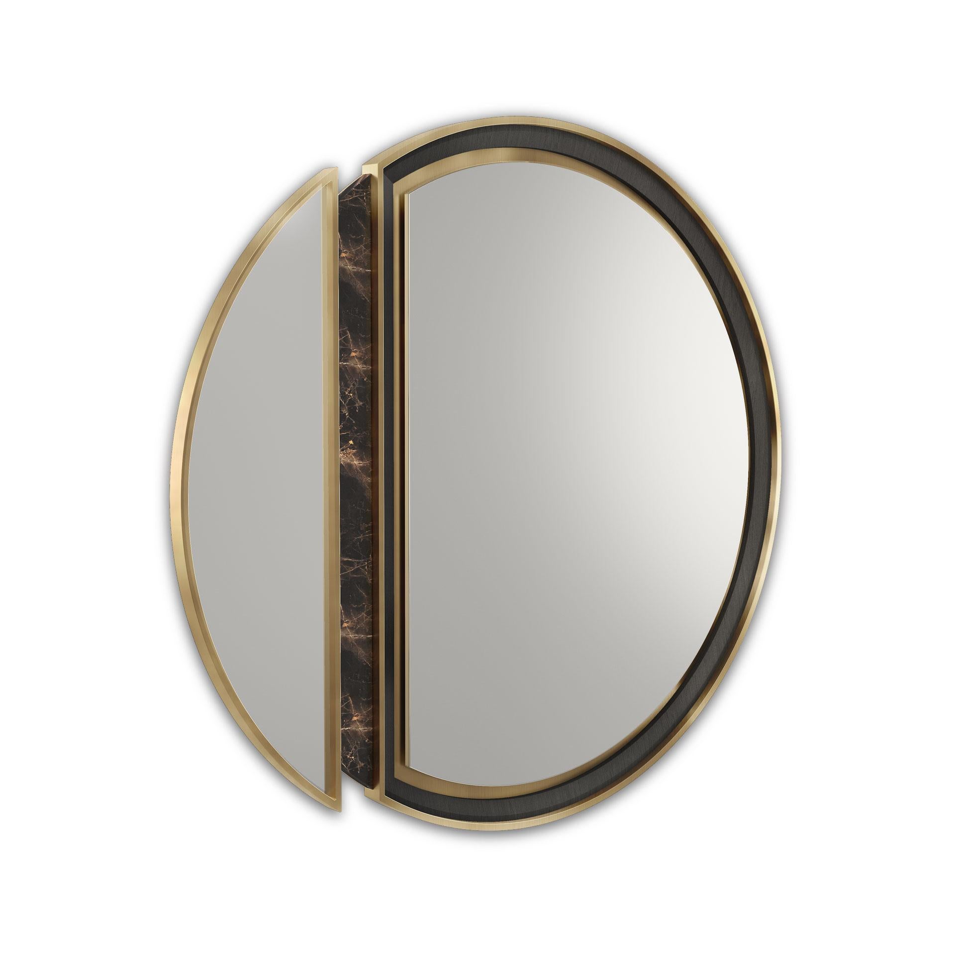 Known for being the state with more lakes, Alaska offers picturesque waters at every turn. And for sure it demands everyone's attention. Inspired by reflection on the extensions of Alaska's lakes, Porus Studio designers conceived the Alaska mirror.