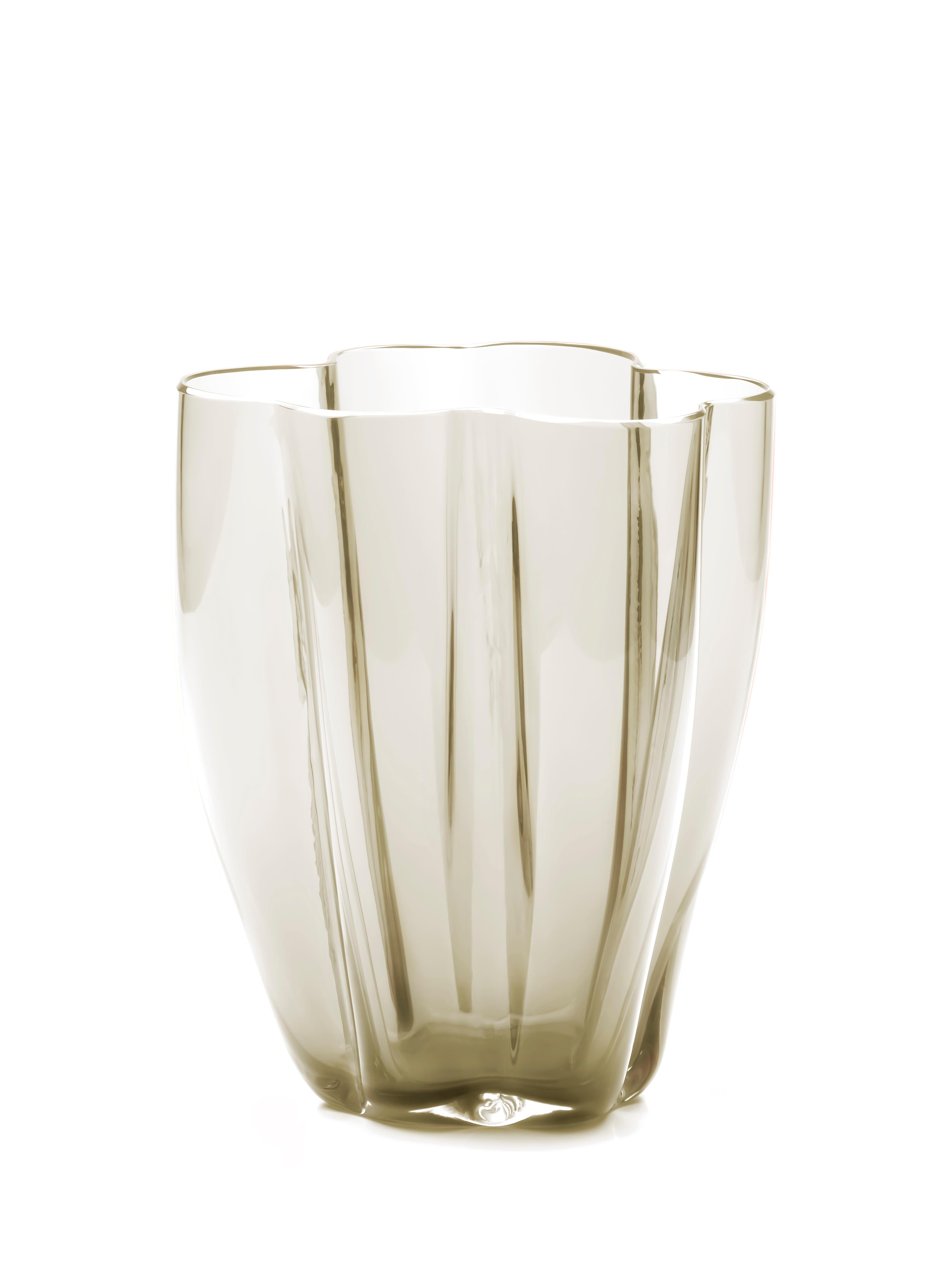 21st Century Alessandro Mendini Murano Glass Small Vase Honey Neuf - En vente à Brembate di Sopra (BG), IT