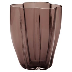 21st Century Alessandro Mendini Murano Glass Small Vase Coffee