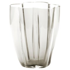 21st Century Alessandro Mendini Murano Glass Small Vase White