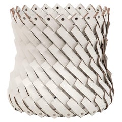 21st Century Almeria Medium Decorative Basket Handwoven in Italy