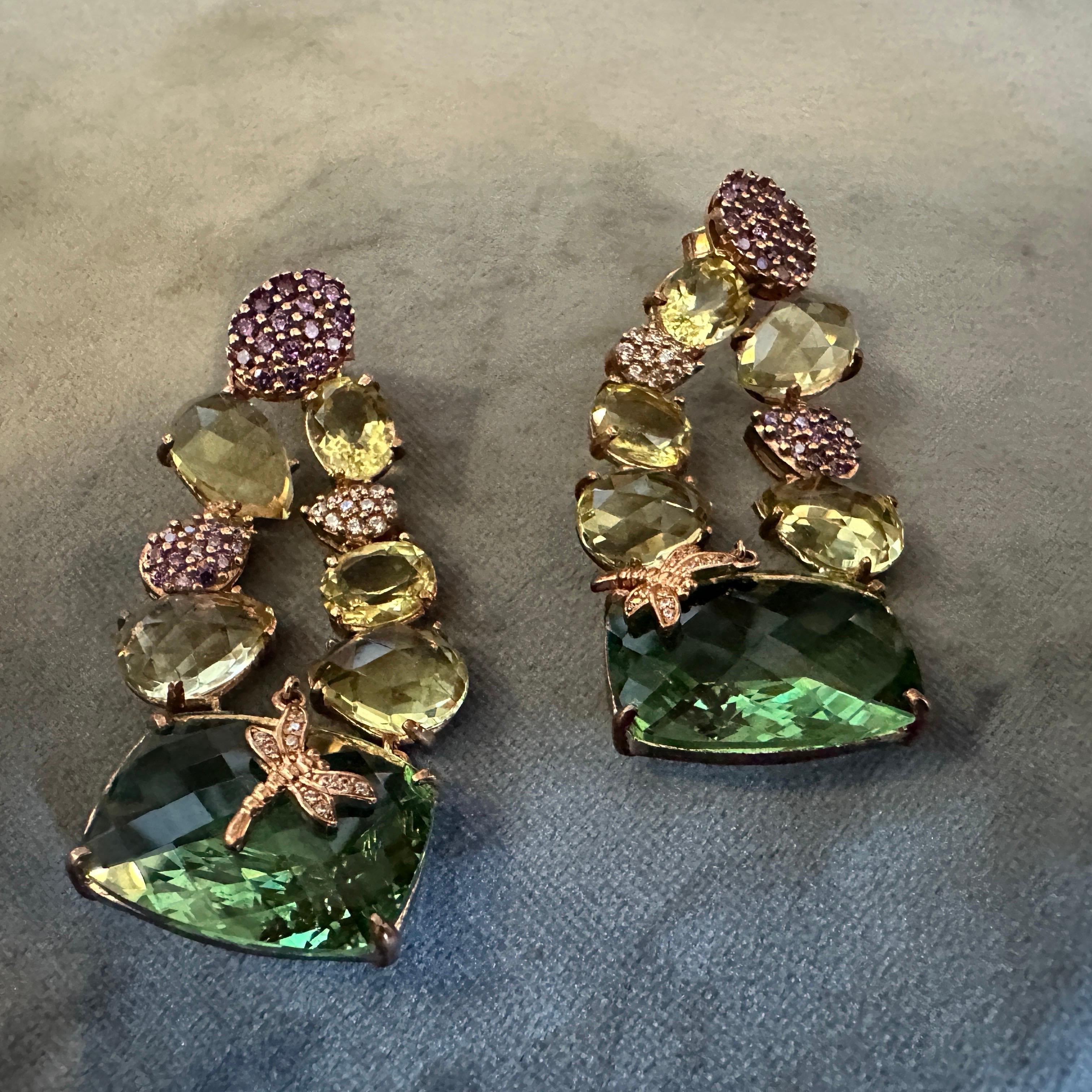 21e siècle Étonnants Bijoux de fantaisie Boucles d'oreilles italiennes Neuf - En vente à Aci Castello, IT