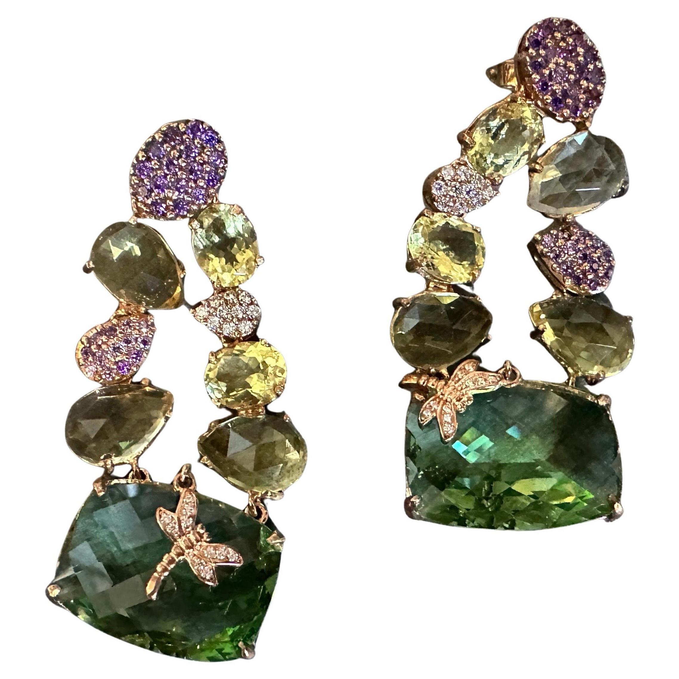 21st Century Amazing Costume Jewelry Italian Earrings