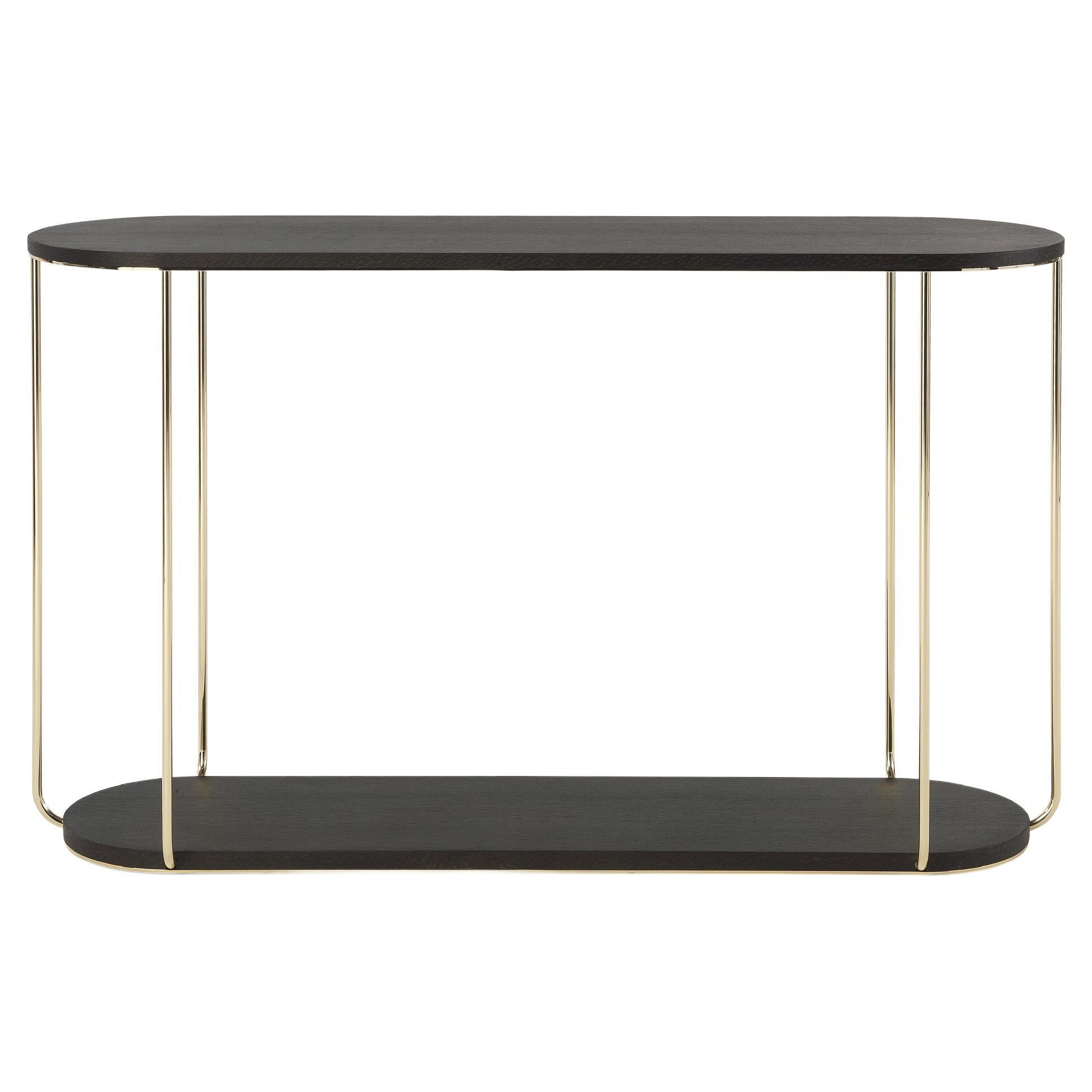 21st Century Ambar Console in Carbalho by Etro Home Interiors For Sale