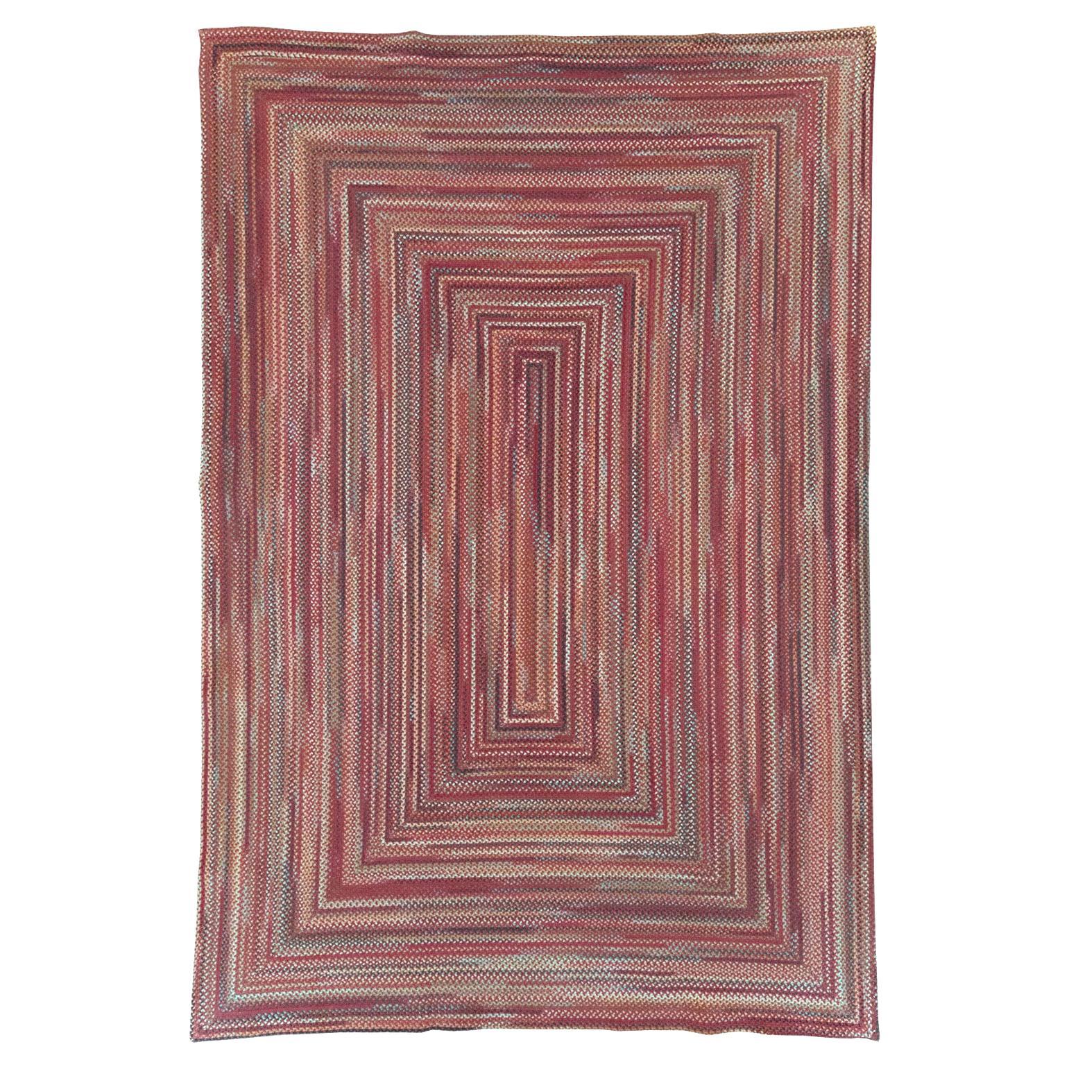 21st Century American Braided Room Size Carpet