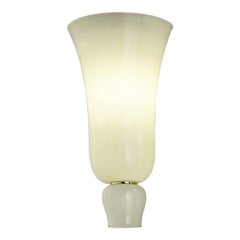 21st Century Anni Trenta Luce Large Wall Light in Straw-Yellow by Venini