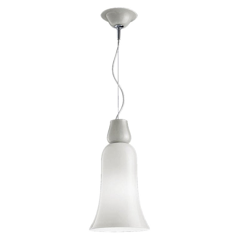 Lámpara colgante Anni Trenta Luce del siglo XXI en blanco leche by Venini