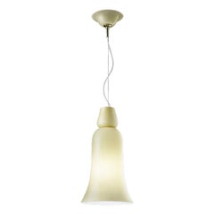 Lámpara colgante Anni Trenta Luce del siglo XXI en amarillo paja by Venini