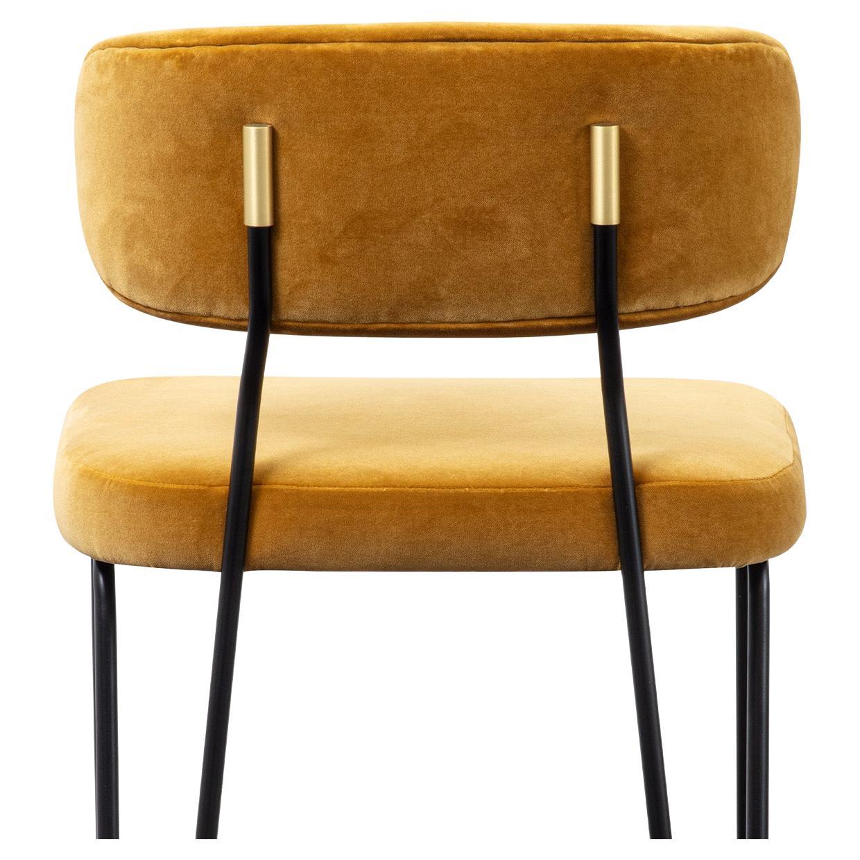 21st Century Apollo Bar Stool Black Iron Structure For Sale at 1stDibs