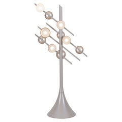 Greenapple Floor Lamp, Flute Floor Lamp, Light Grey, Handmade in Portugal
