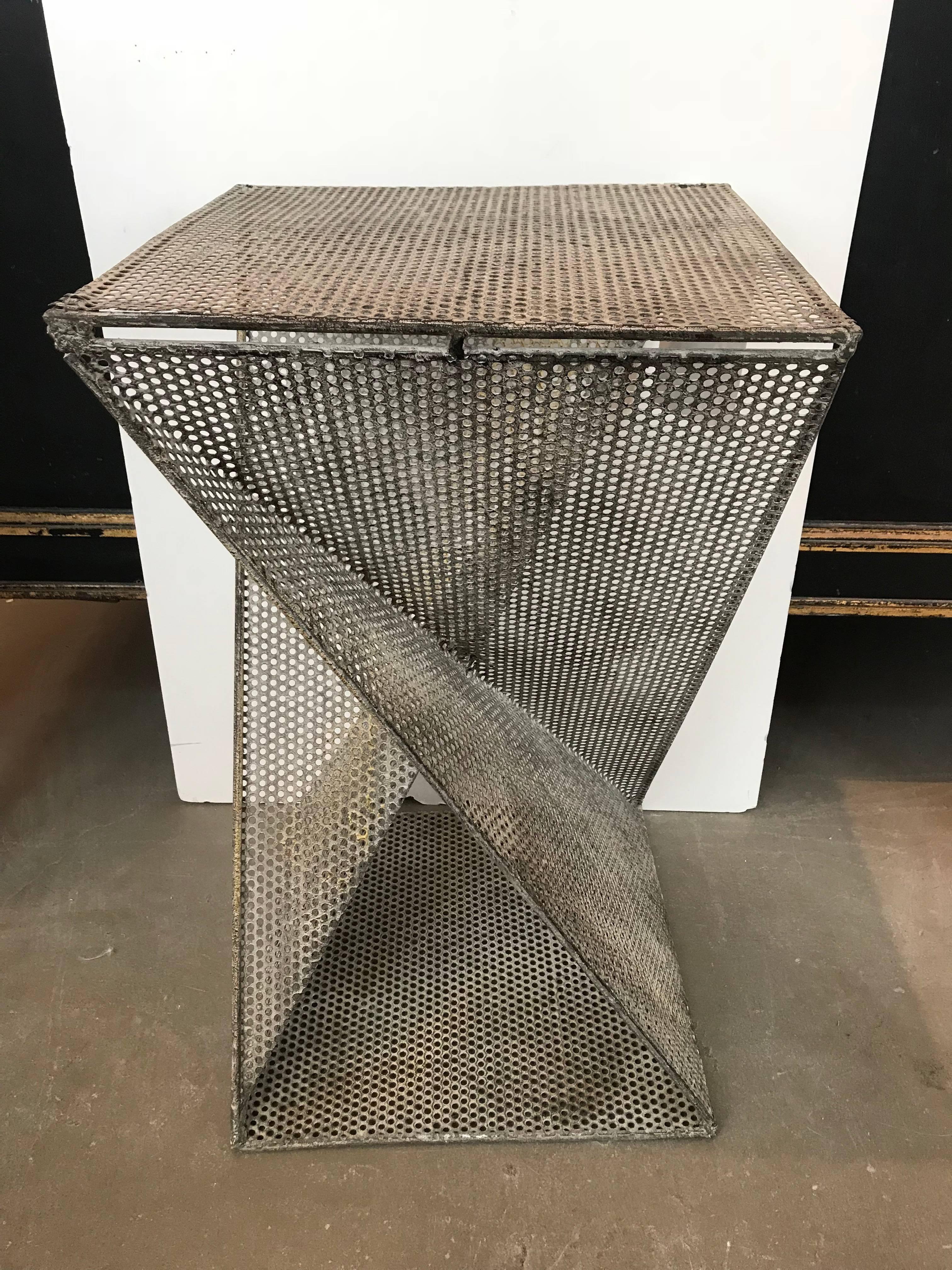 21st Century Artisan Metal Table In Excellent Condition For Sale In Boston, MA