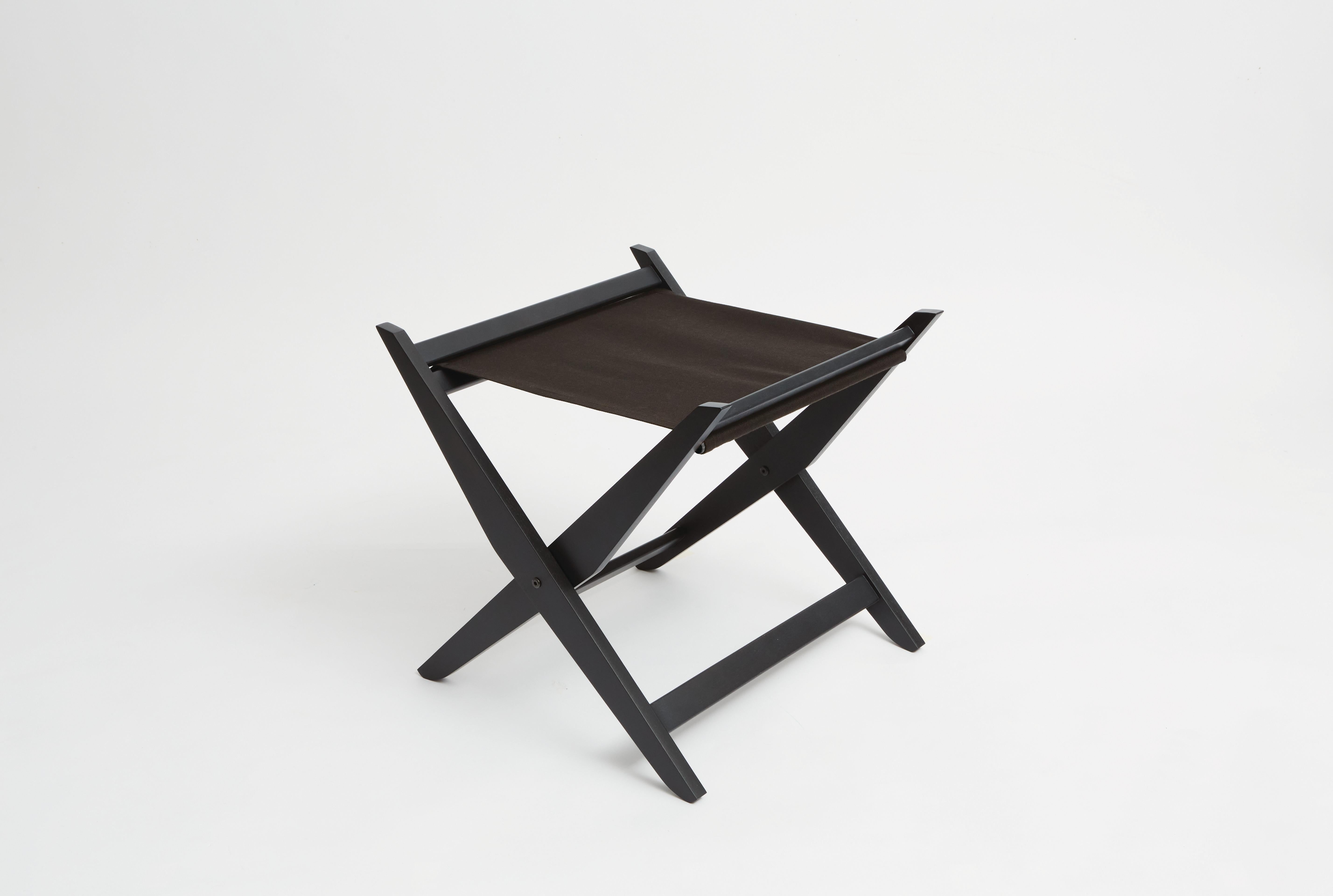 Machine-Made 21st Century Ash Wood Footstool or Low seat by Devo Design For Sale