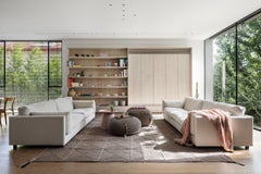 21st Century Asian Brown Black Outdoor Indoor 200x300 cm Handmade Rug