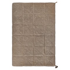 21st Century Asian Mocha Color Outdoor Indoor 200x300 cm Handmade Rug