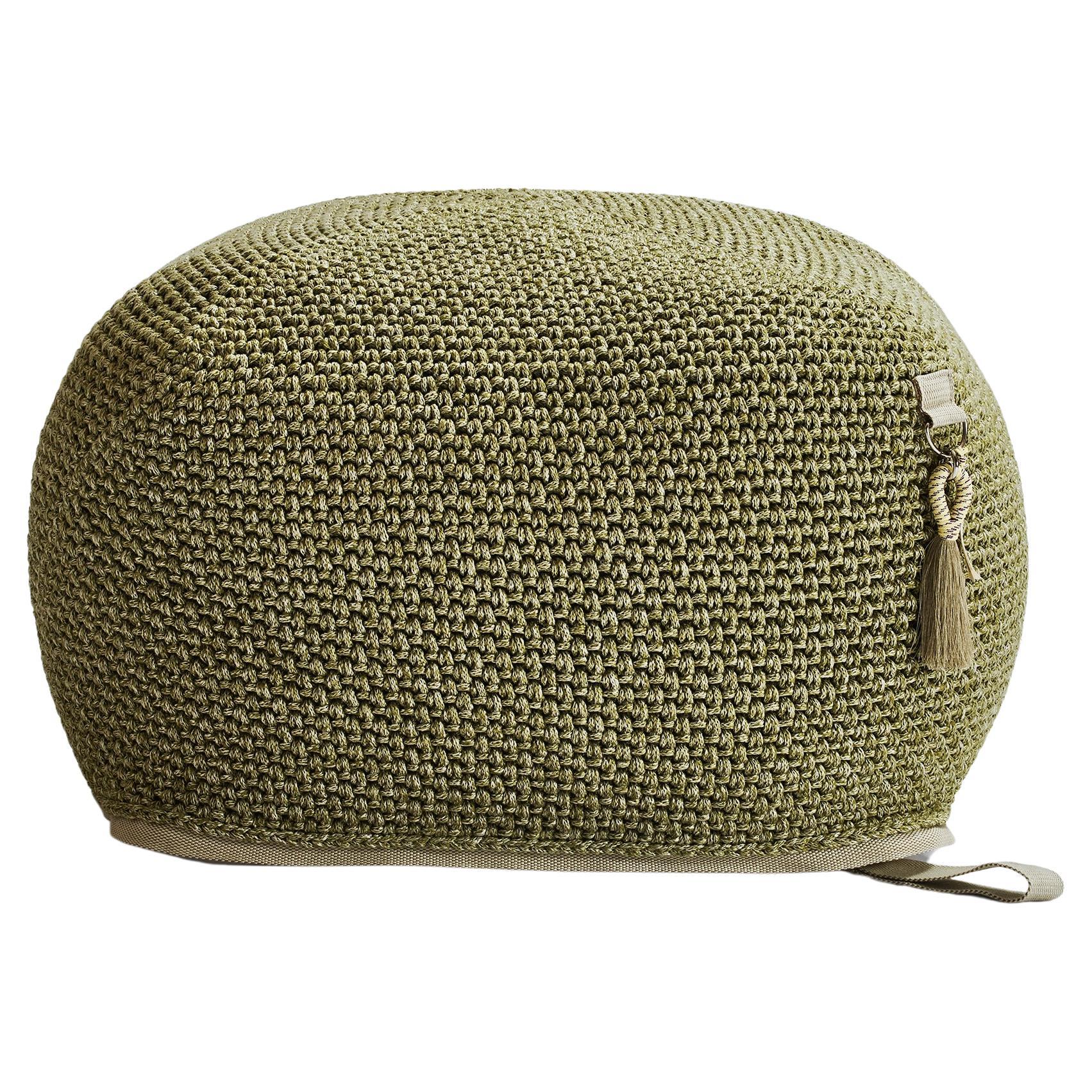 Pouf asiatico del 21° secolo Greene & Greene Outdoor Indoor Fatto a mano