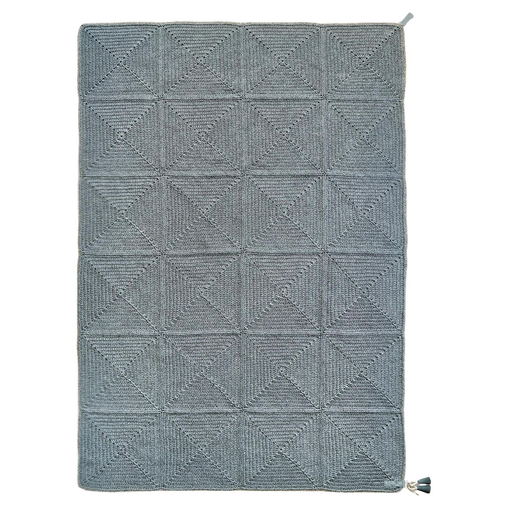 21st Century Asian Grau Schwarz Outdoor Indoor 200x300 cm Handgefertigter Teppich im Angebot