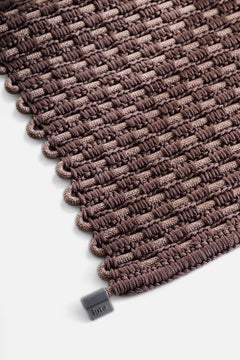 21st Century Asian Outdoor Indoor Rope Rug 200X300 cm - Chocolate Brown