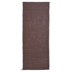 21st Century Asian Outdoor Indoor Rope Rug 80X200 cm - Chocolate Brown