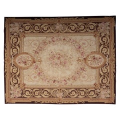Tappeto Aubusson del 21° secolo