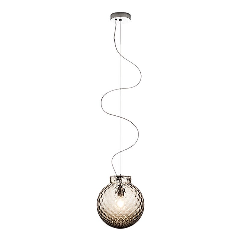 Lampe  suspension Balloton du 21e sicle en gris de Venini
