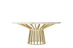 21st Century Baobab Table with Marble Top by Roberto Cavalli Home Interiors