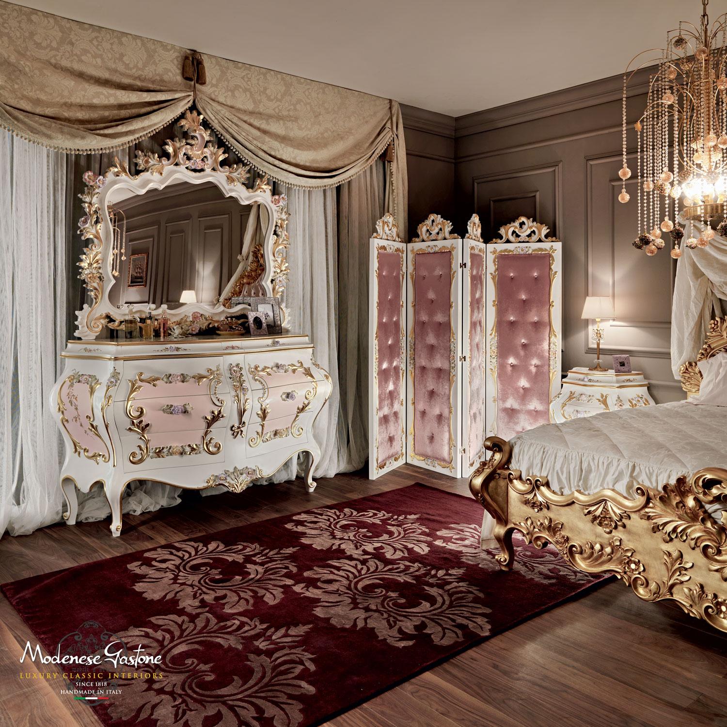 baroque bed frame