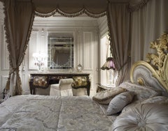 21st Century Baroque Handpainted Make Up Table by Modenese Gastone