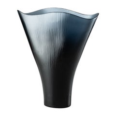 21st Century Battuti/Canoe Vase in Grape by Tobia Scarpa