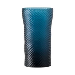 21st Century Battuto A Nido D'ape Vase in Horizon by Carlo Scarpa