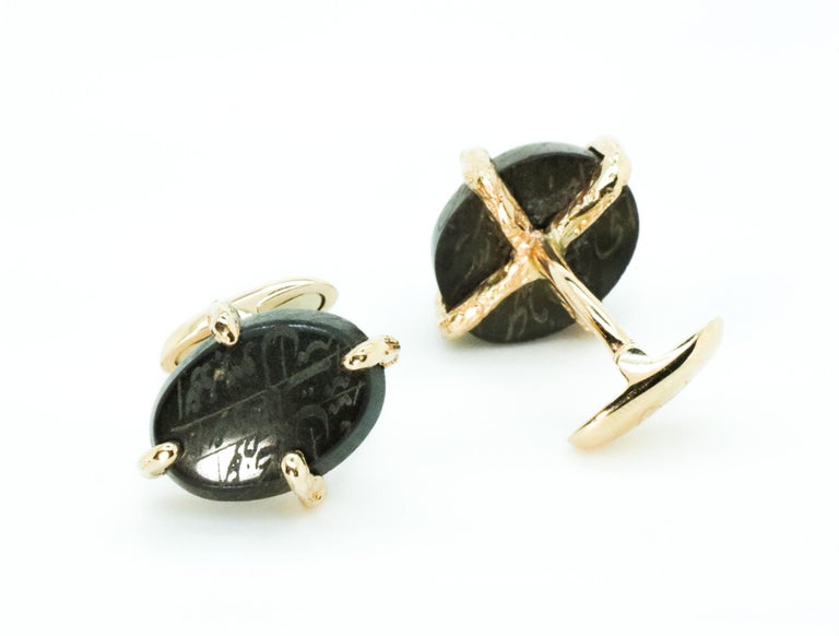 Personalised Photo Cufflinks – Your Image In Silver, Engraved Gift Box