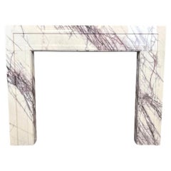 21st Century Bespoke Marble Fireplace Surround 64 x 47