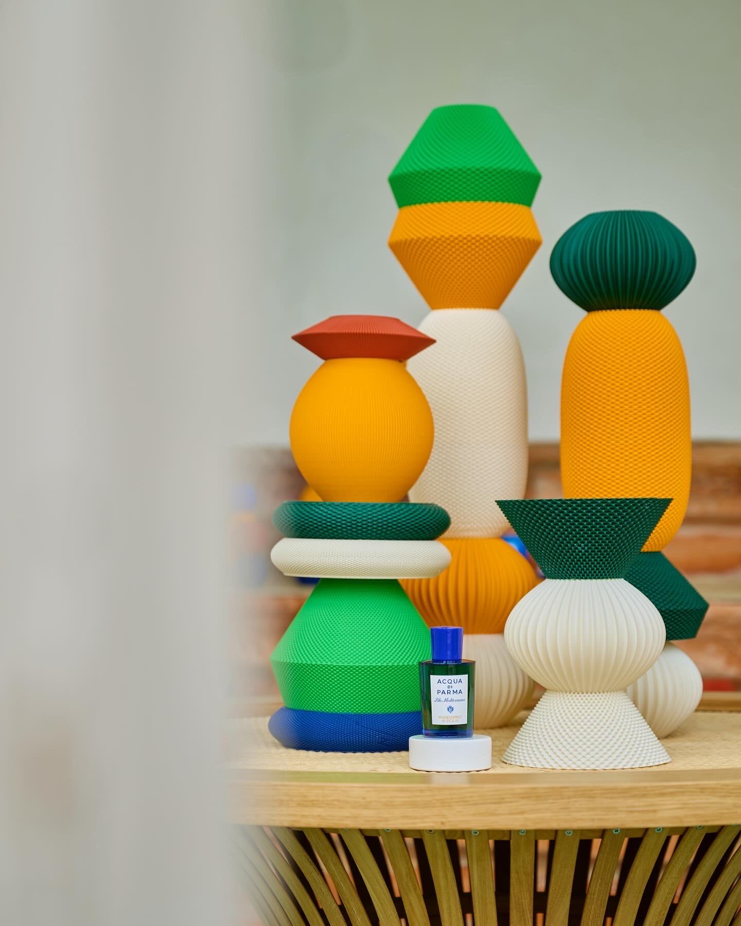 XXI secolo e contemporaneo Totem in bioplastica del 21° secolo Torri Spontanee Scultura realizzata in 3D, Italia in vendita