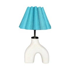 21st Century Bluewave Table Lamp by Busra Ozdemir - Modern, Ceramic