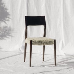 Chaise Bossa du 21ème siècle, en Wood Acajou, fabriquée à la main au Portugal par Duistt