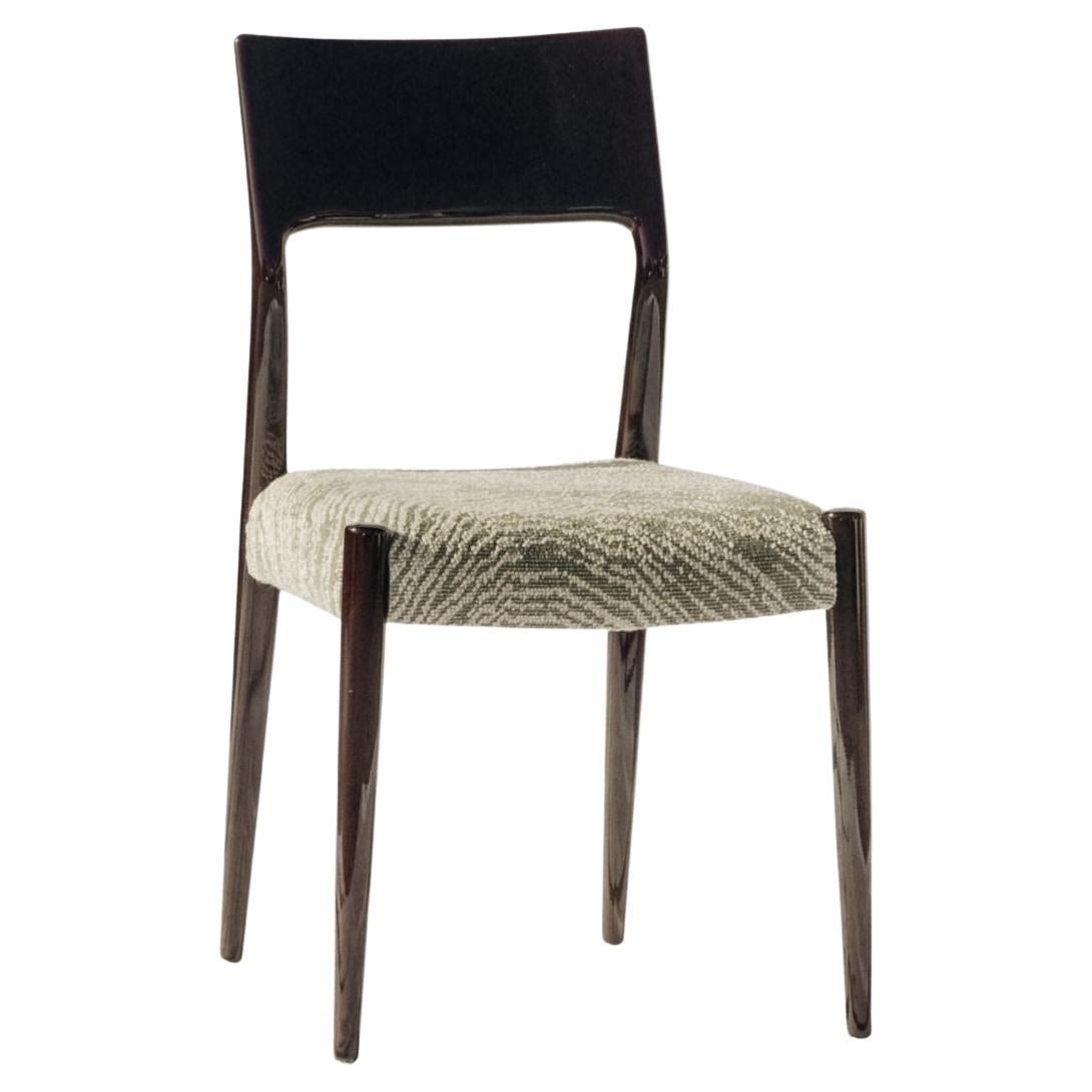 21st Century Bossa Chair, in Mahogany Wood, Handcrafted in Portugal by Duistt For Sale