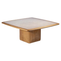 21st Century Bossa Square Coffee Table, Natural Oak, by Duistt