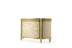 21st Century Boulevard Sideboard with Gold Leaf Finishing